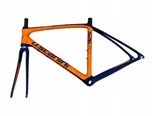 Cadre vélo route u - cadre, de
